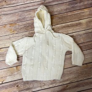 VINTAGE hooded sweater